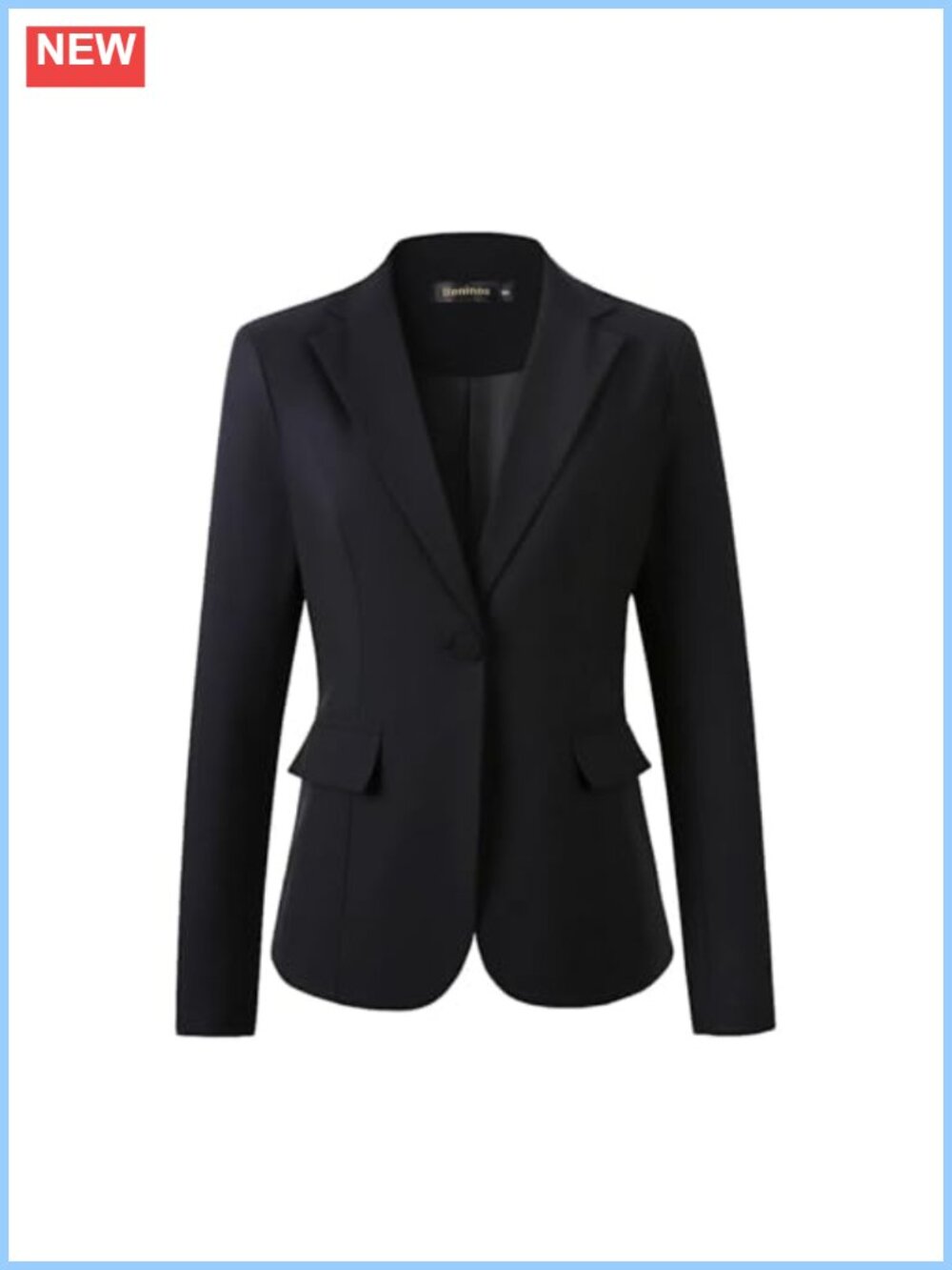 Women's Business Casual Blazer Office Work Solid Suit Jacket